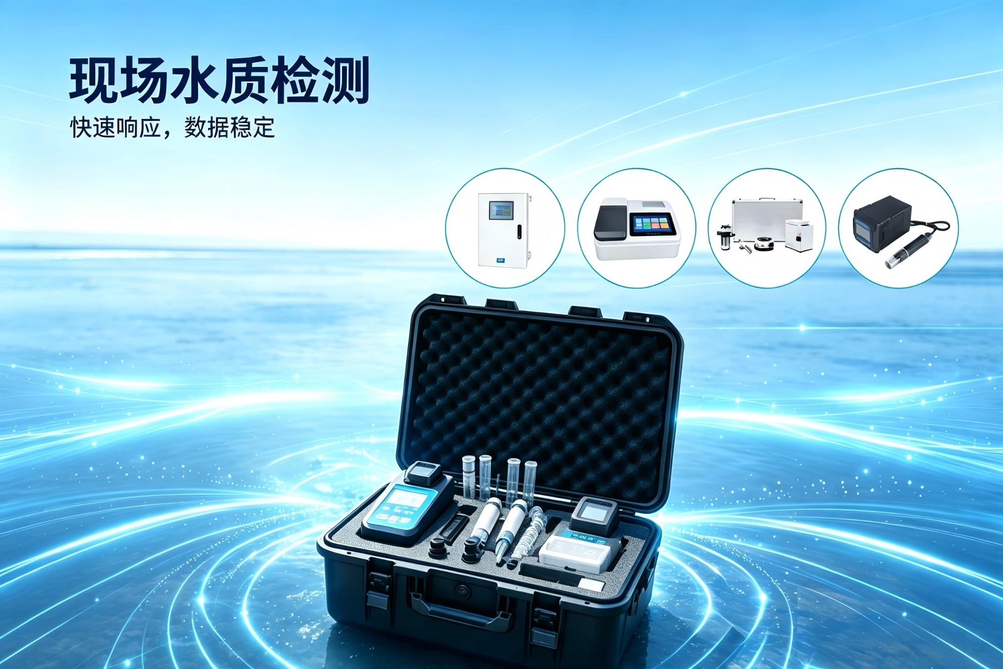 水质检测仪器应用展示