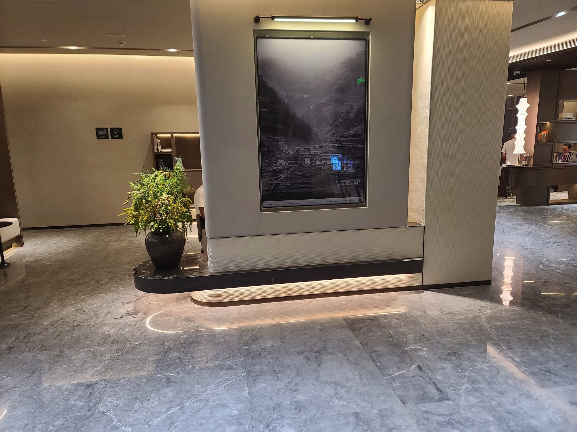 天然大理石板材加工与表面处理展示