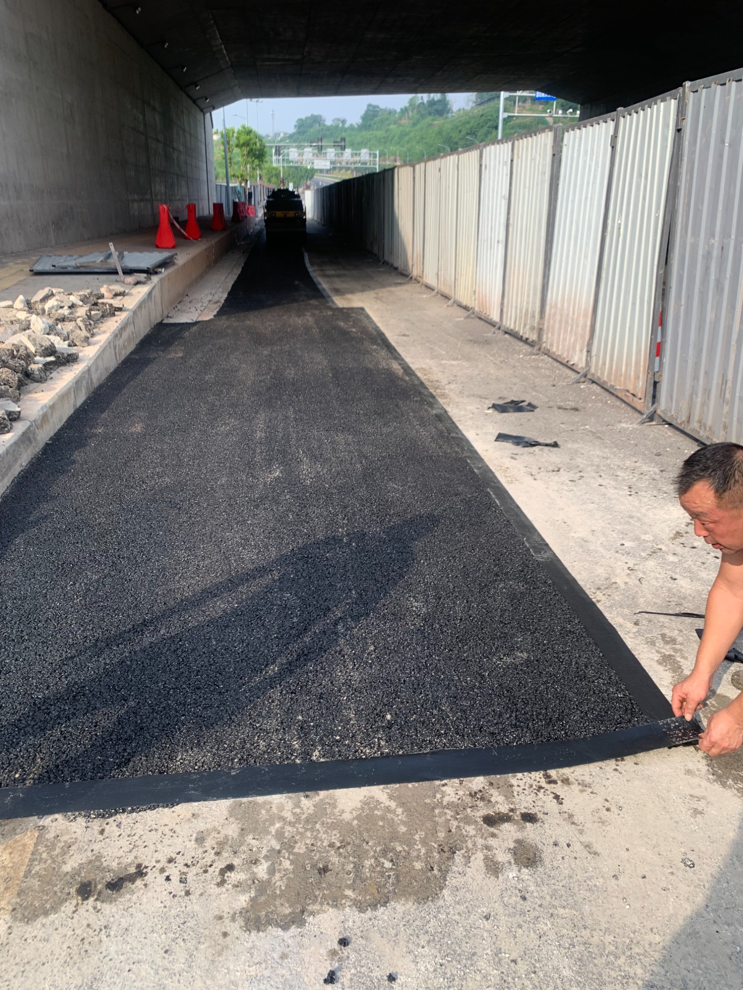 道路施工场景