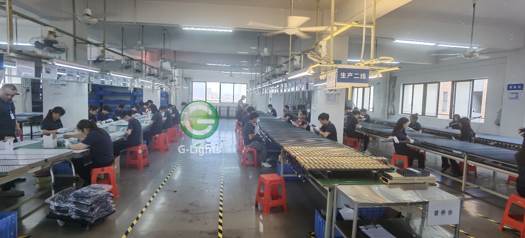 LED洗墙灯实物展示