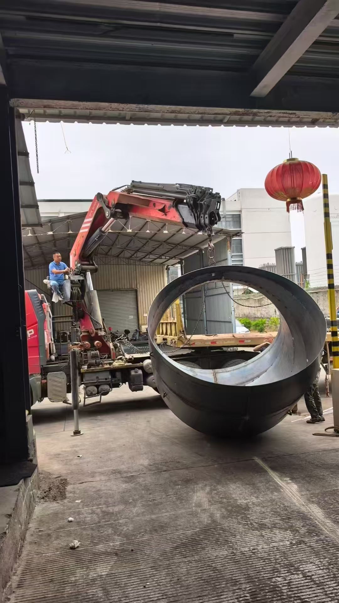 薄板加工实景