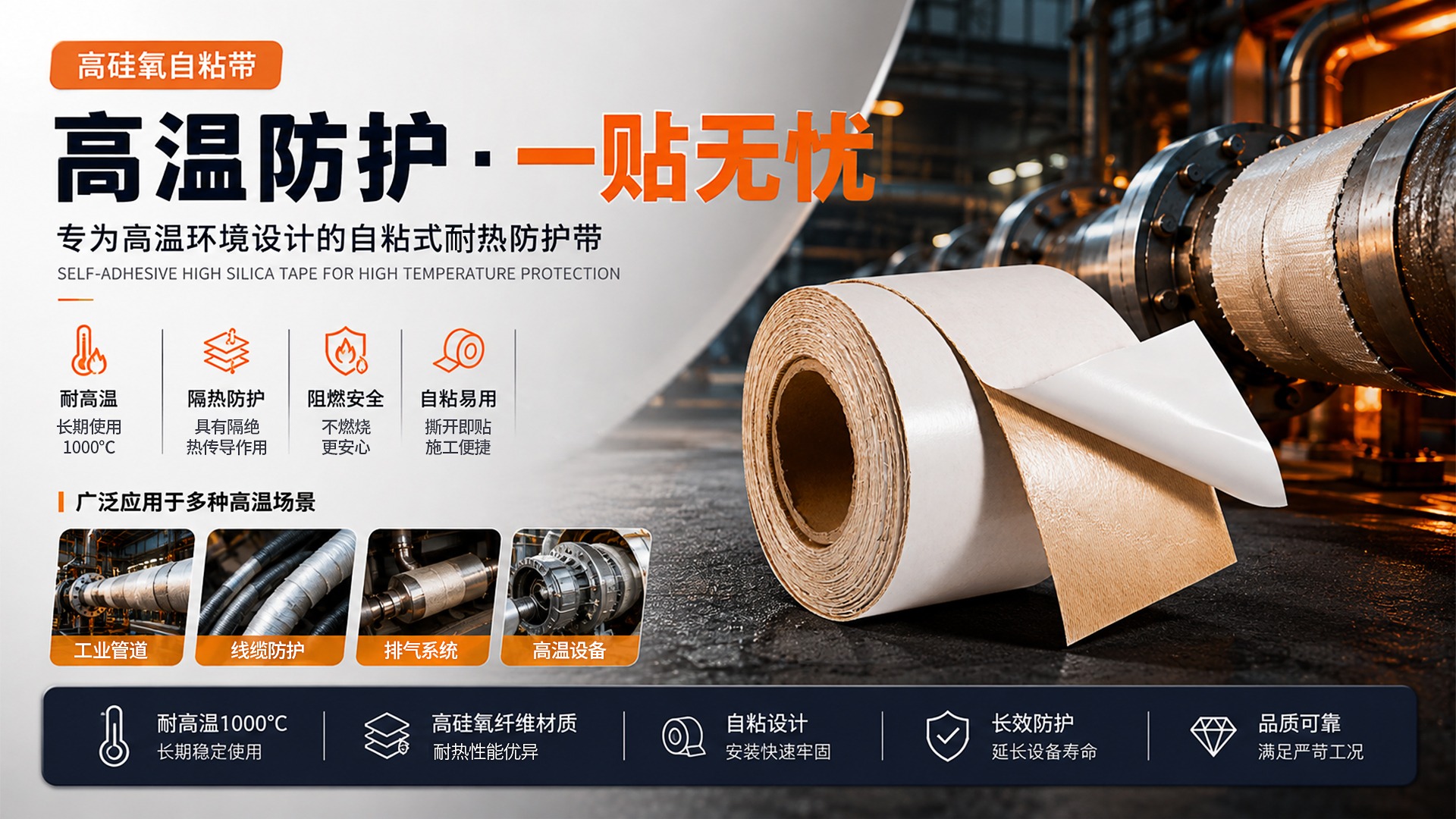 工业防护材料应用场景