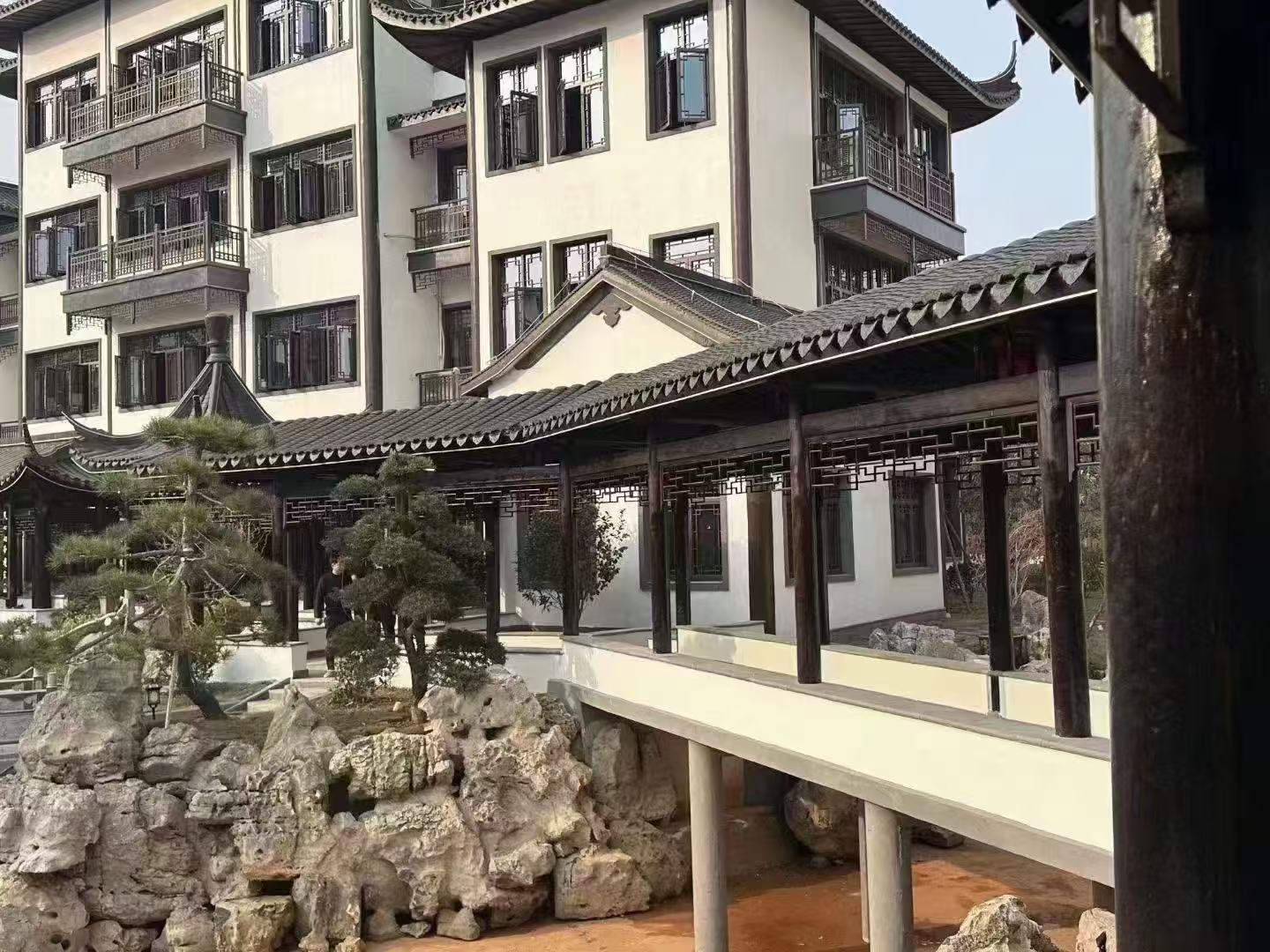 寺院古建筑实景图