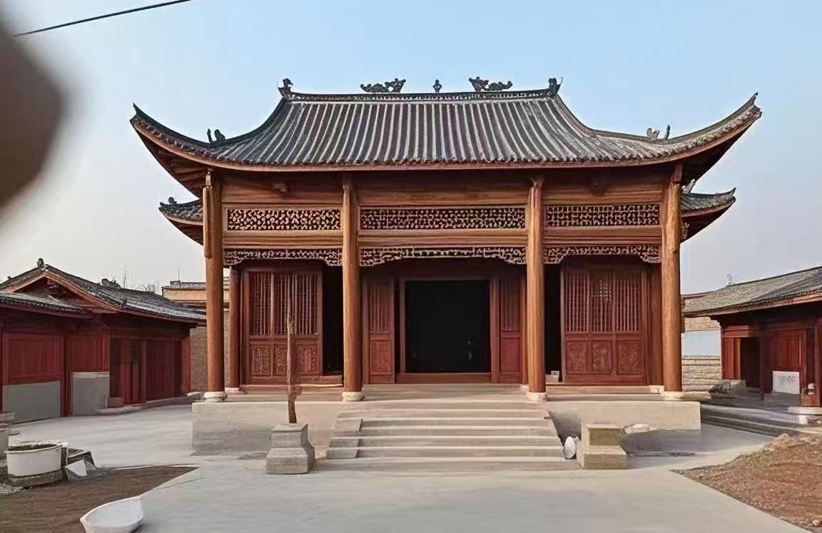 仿古凉亭实景展示