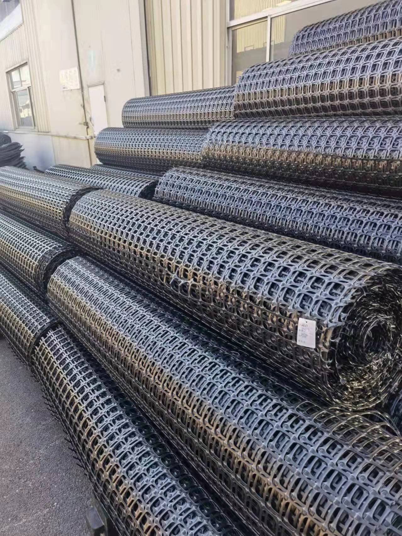 单向经编土工格栅产品实拍