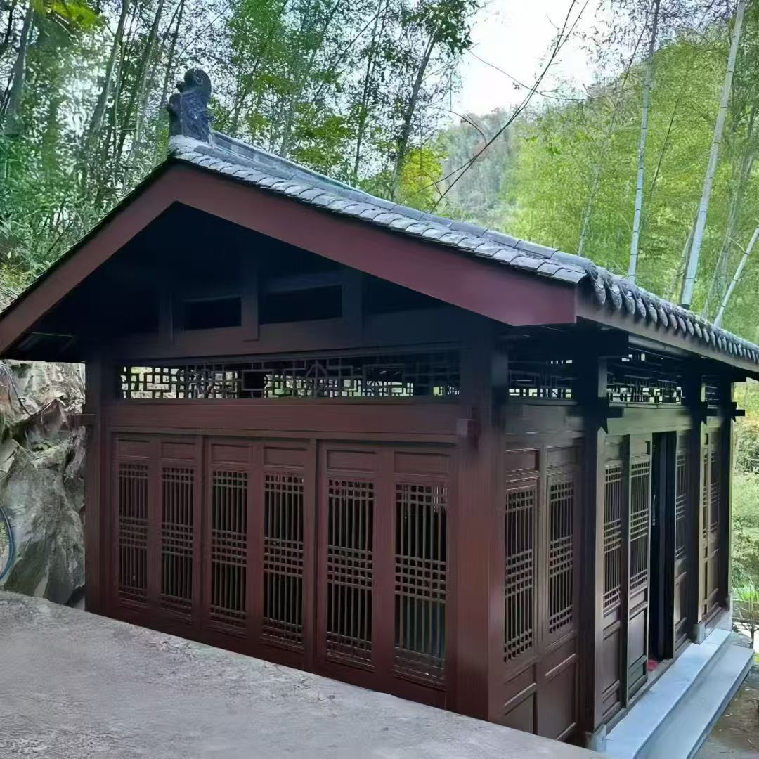 古建凉亭实景
