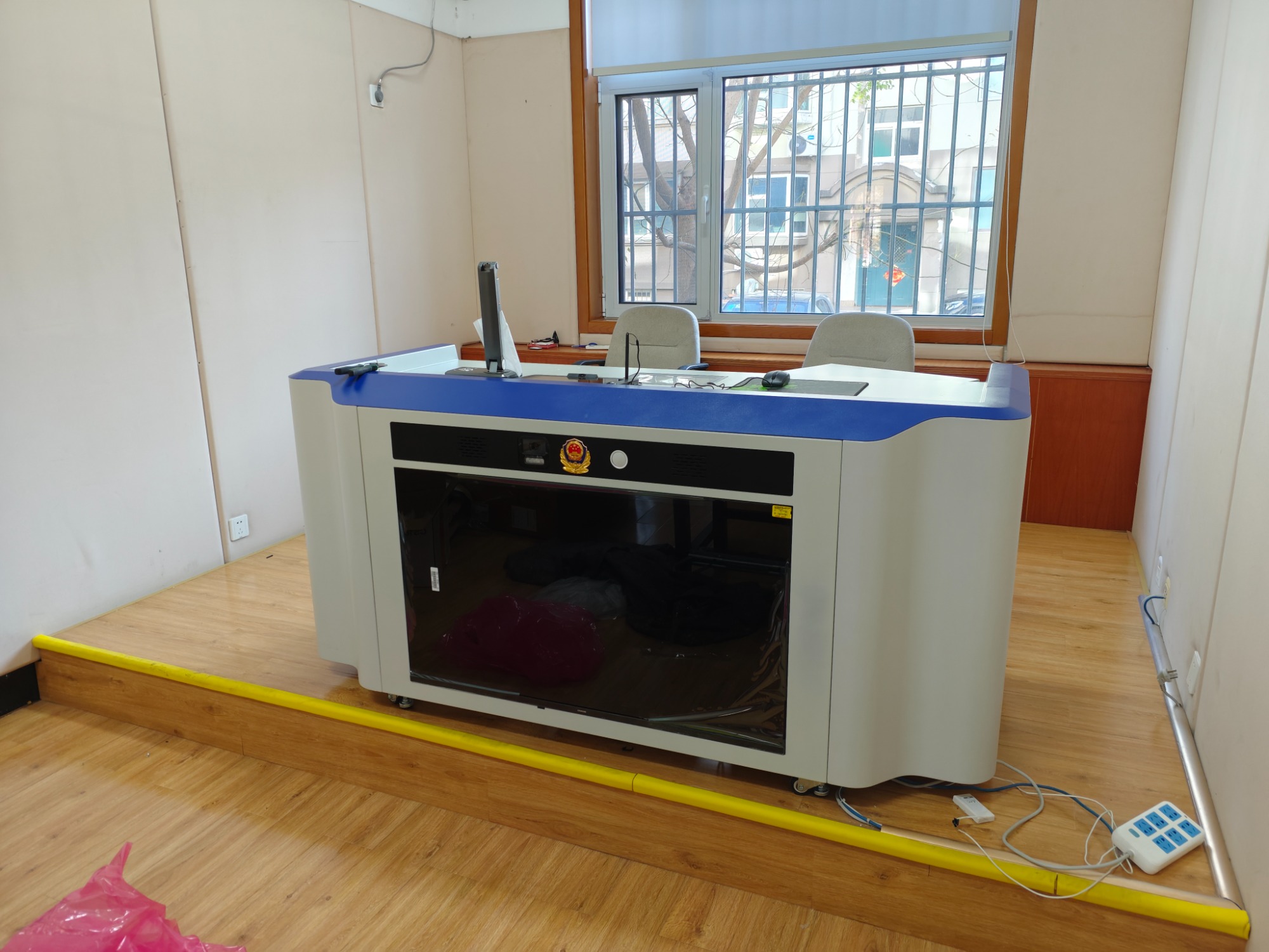审讯室整体布局示意图