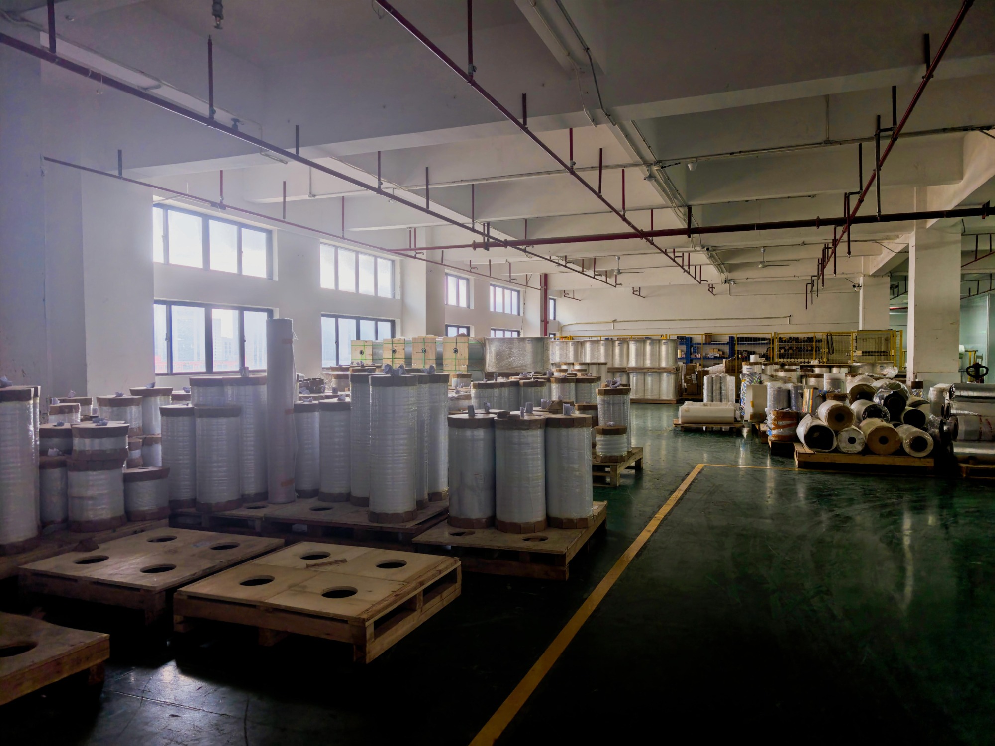 PET镀铝镭射复合膜产品展示