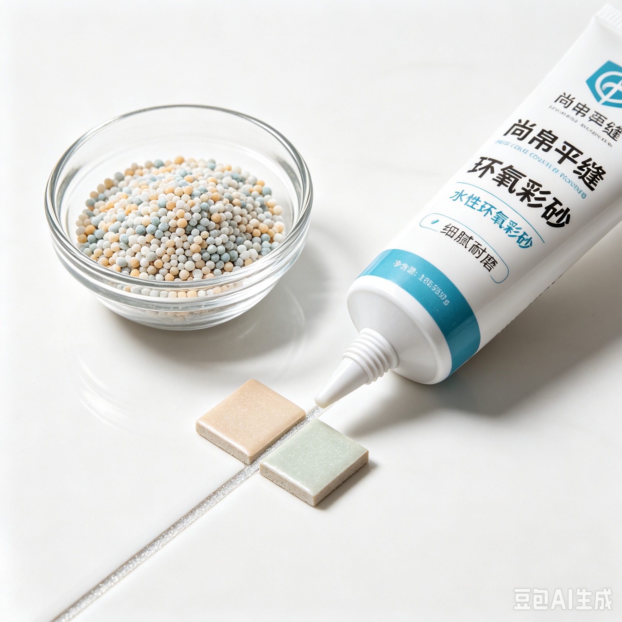水性环氧彩砂实景应用