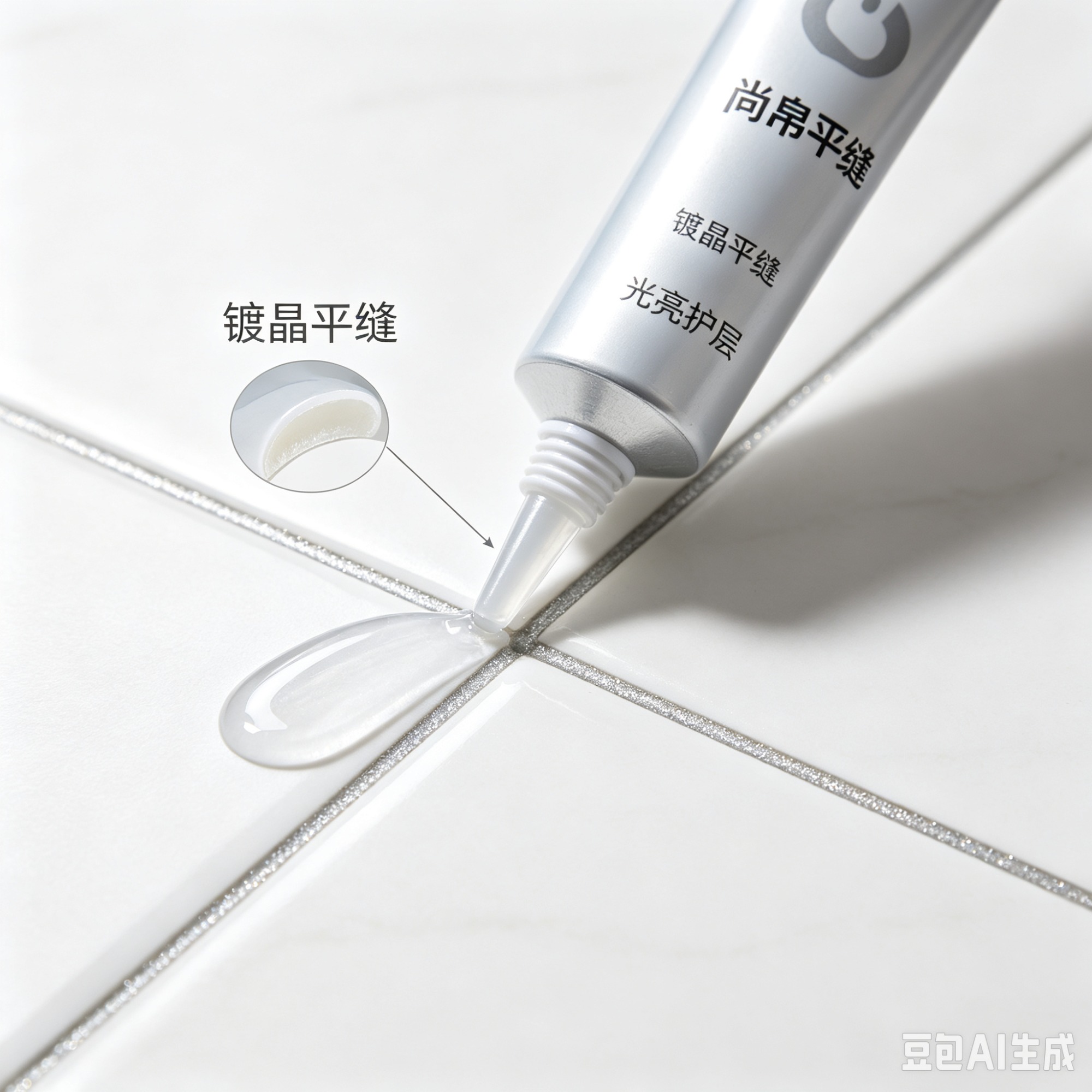 Tile Grouting Scene