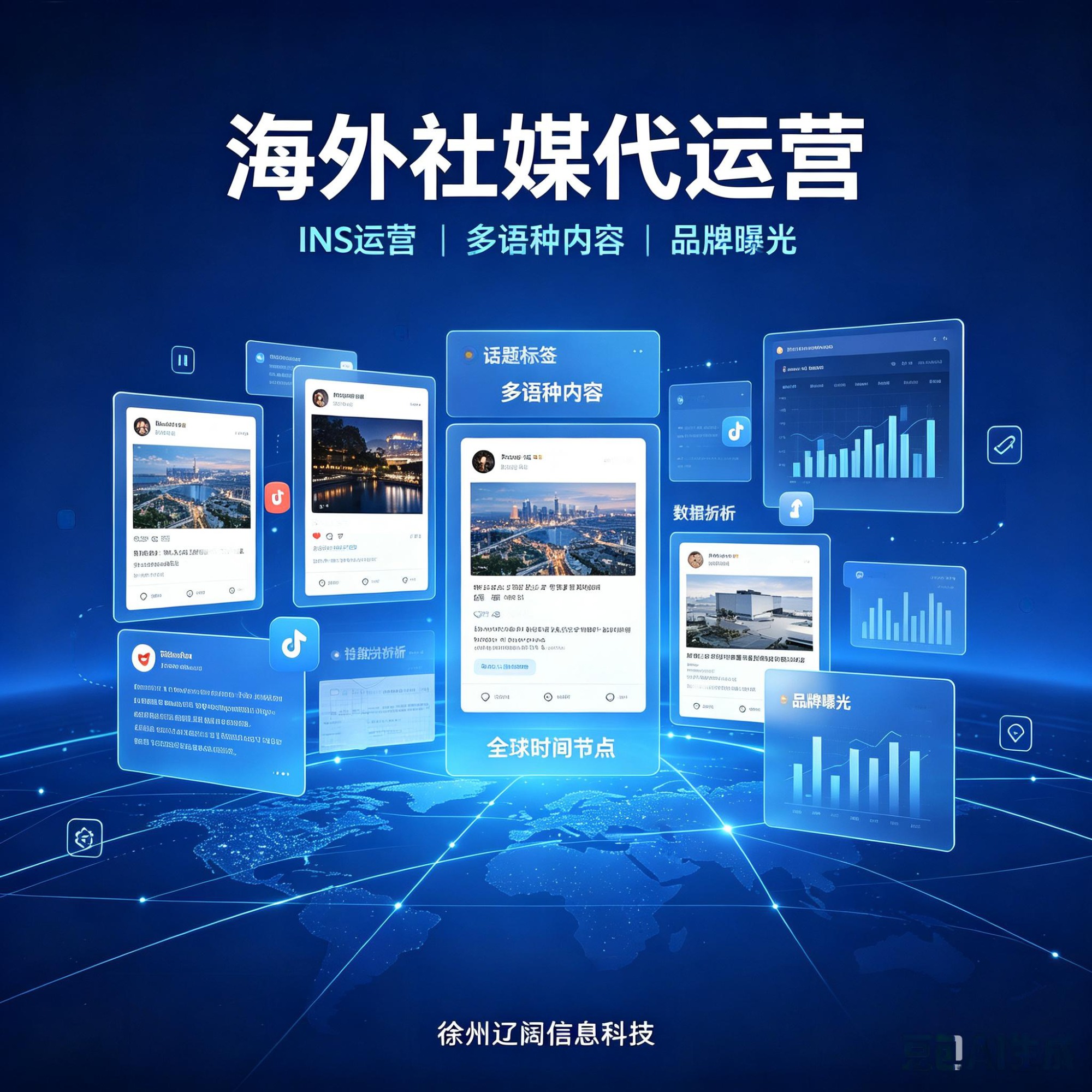 海外社媒***实景