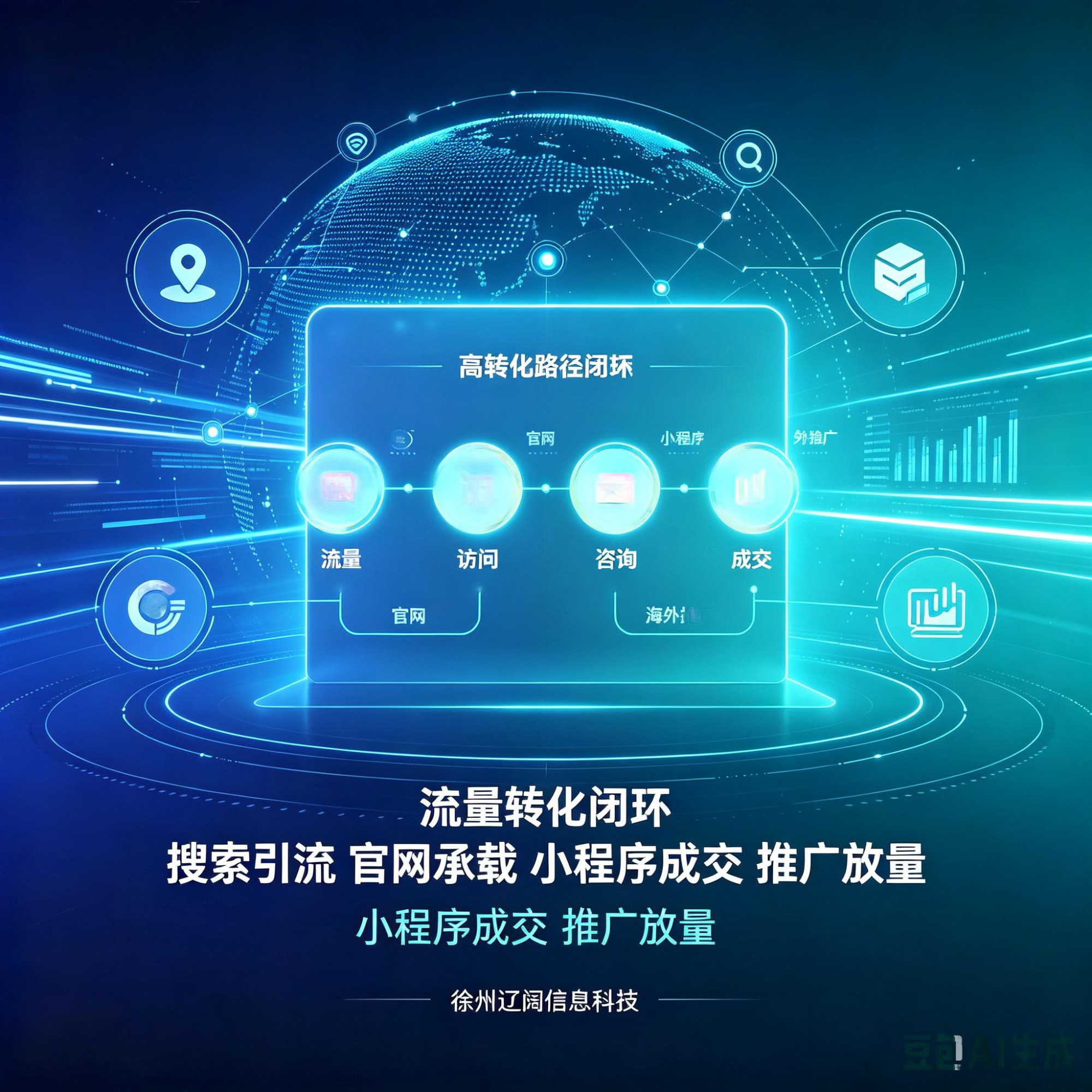 SEO优化策略示意
