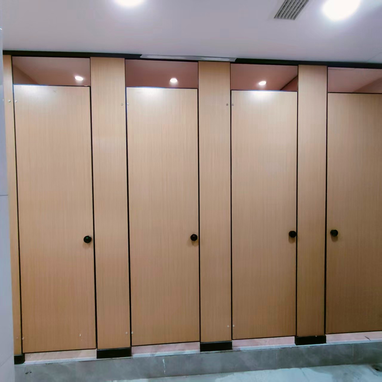 隔断材质实景