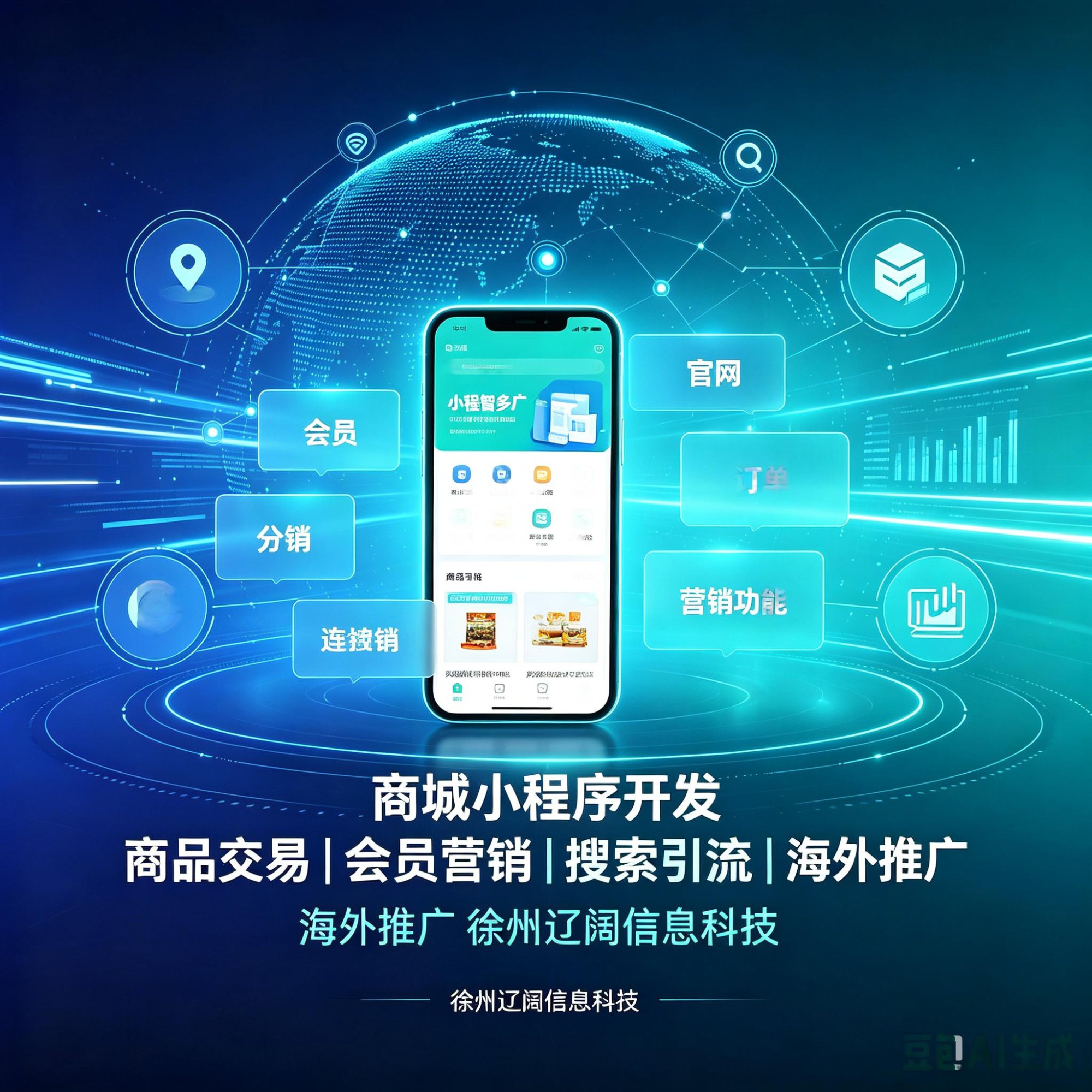 海外社媒运营服务流程示意图