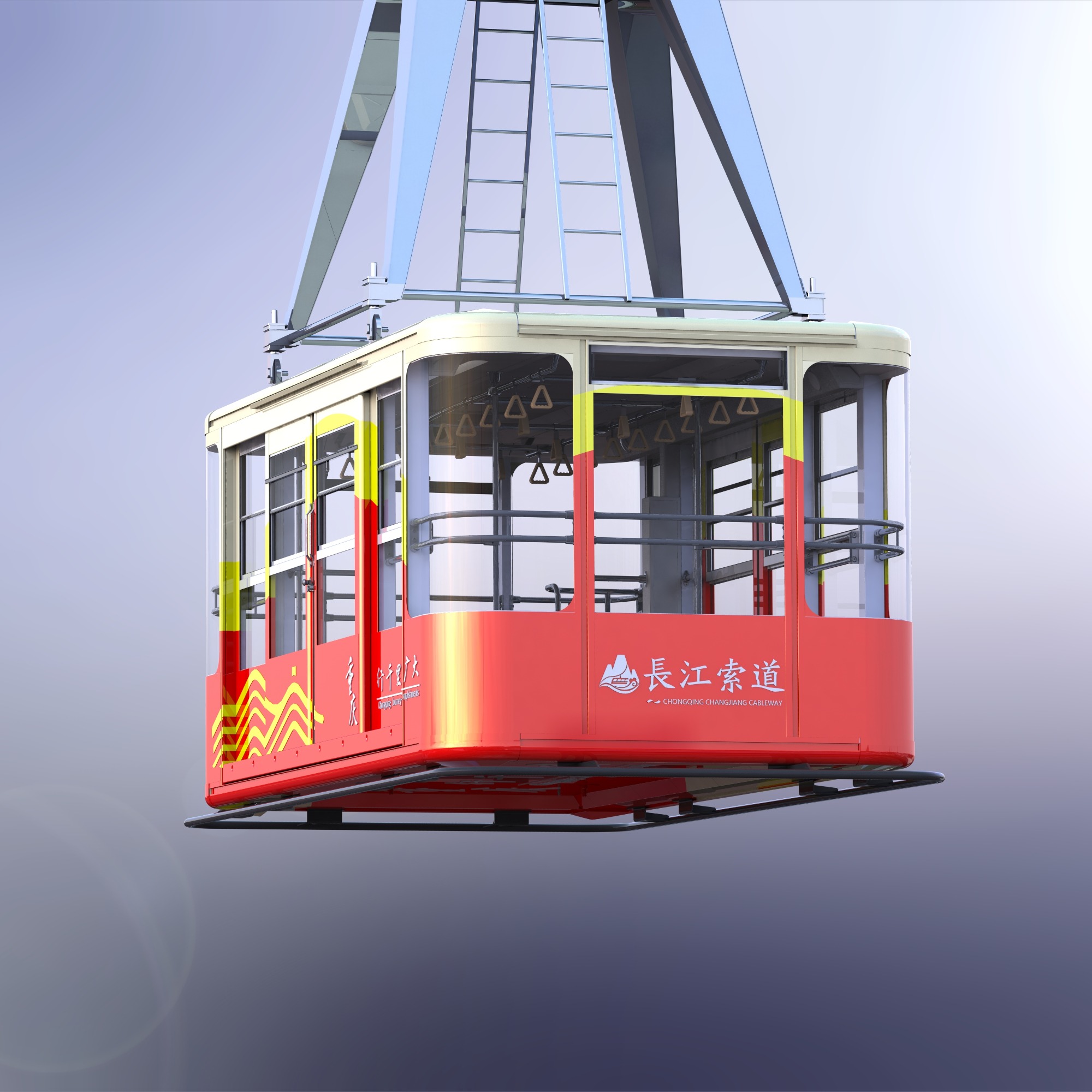 索道设备展示