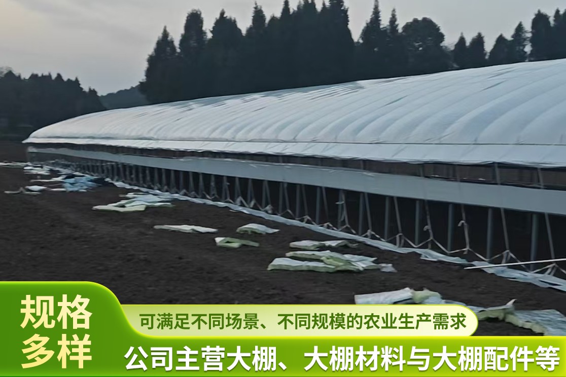 连栋大棚骨架结构细节