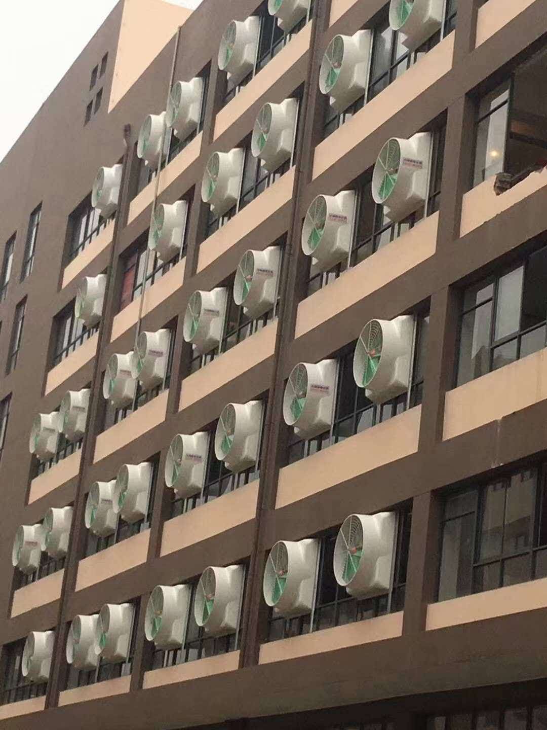通风降温设备实景