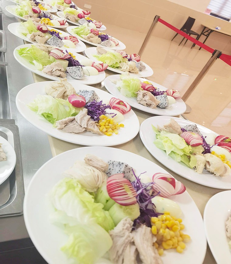 智慧食堂后厨实景