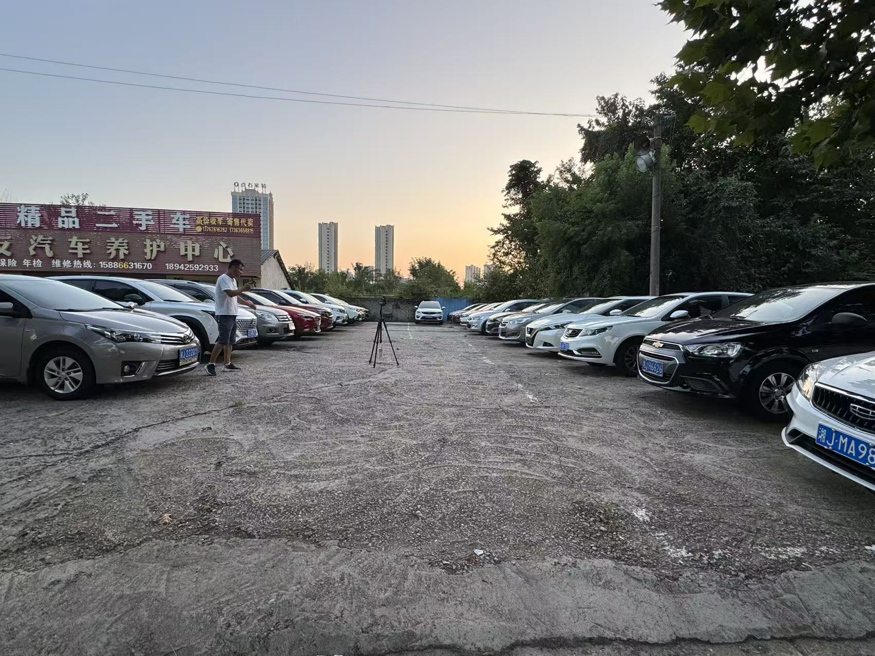 常德本地实体二手车展厅实拍