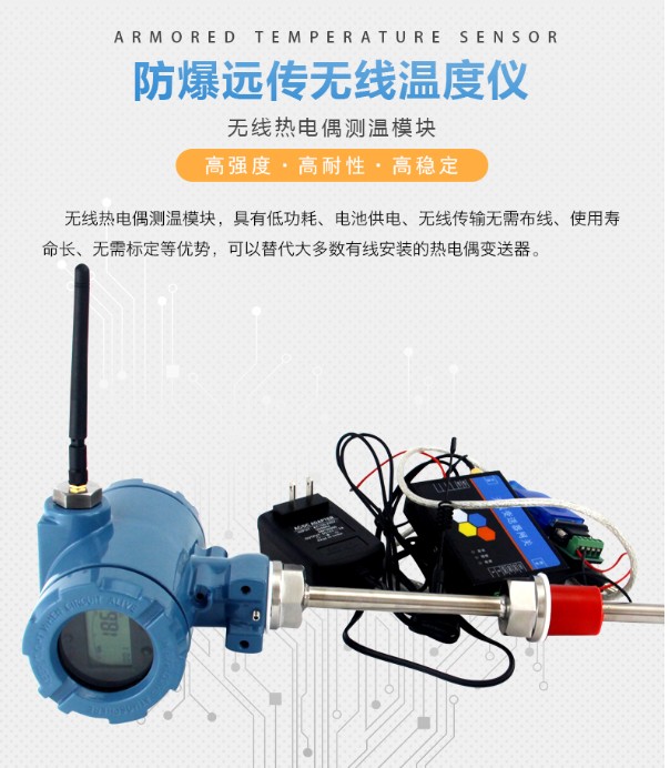 耐磨热电偶结构示意图