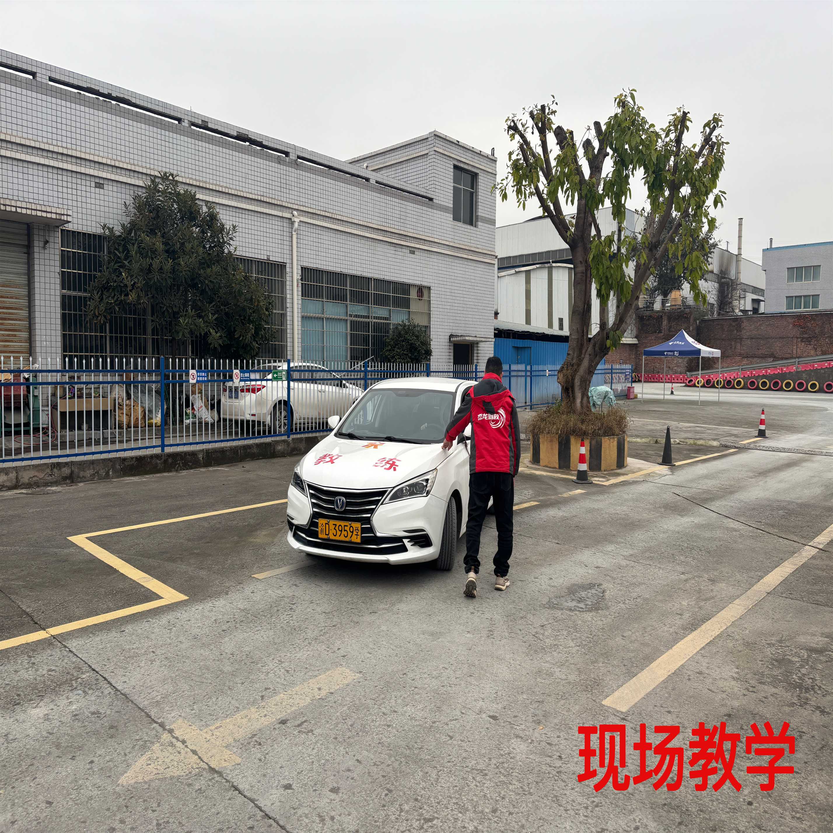 驾校训练场景