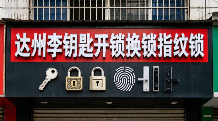 锁具维保现场