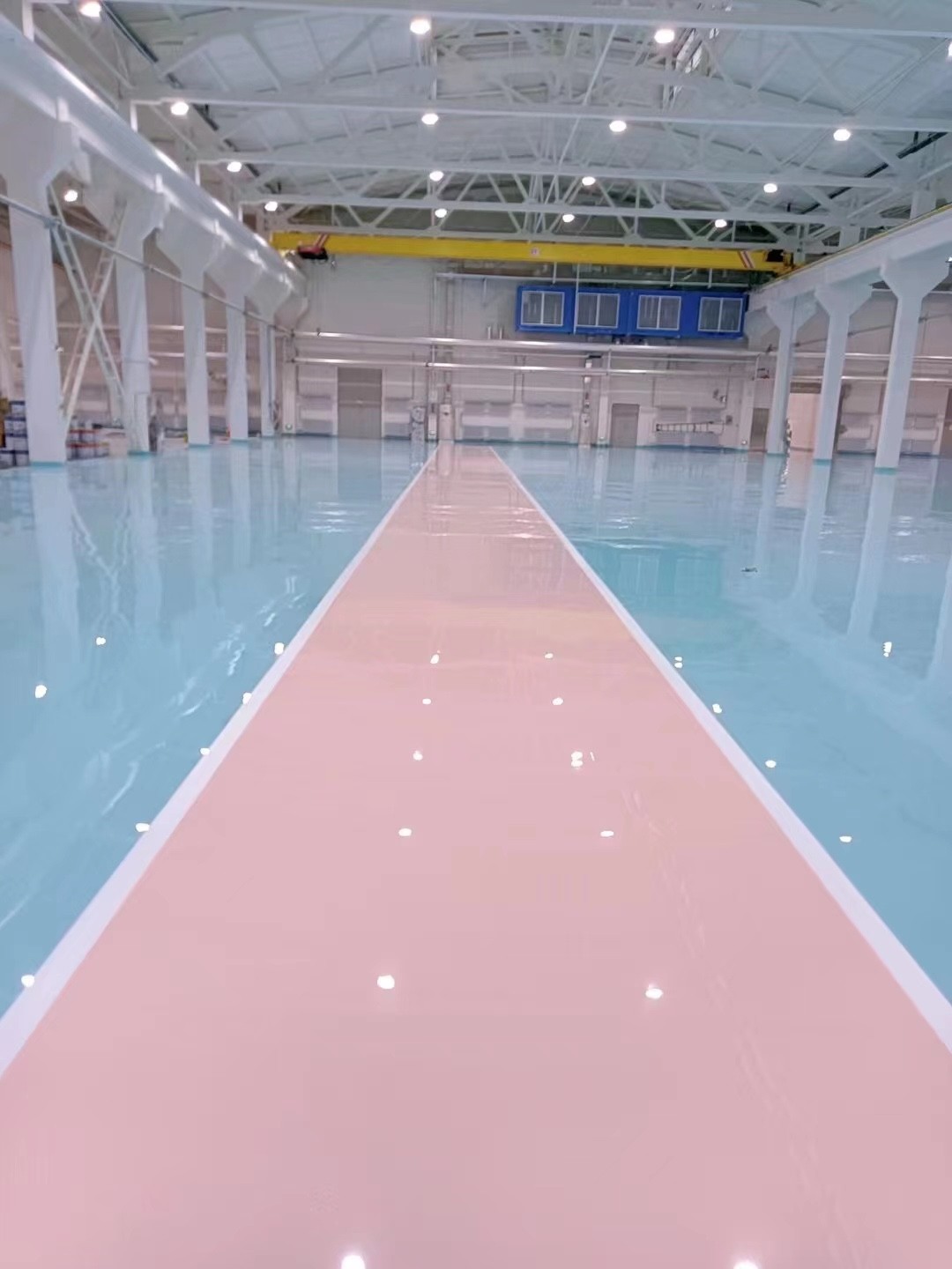 水磨石地坪施工示意图