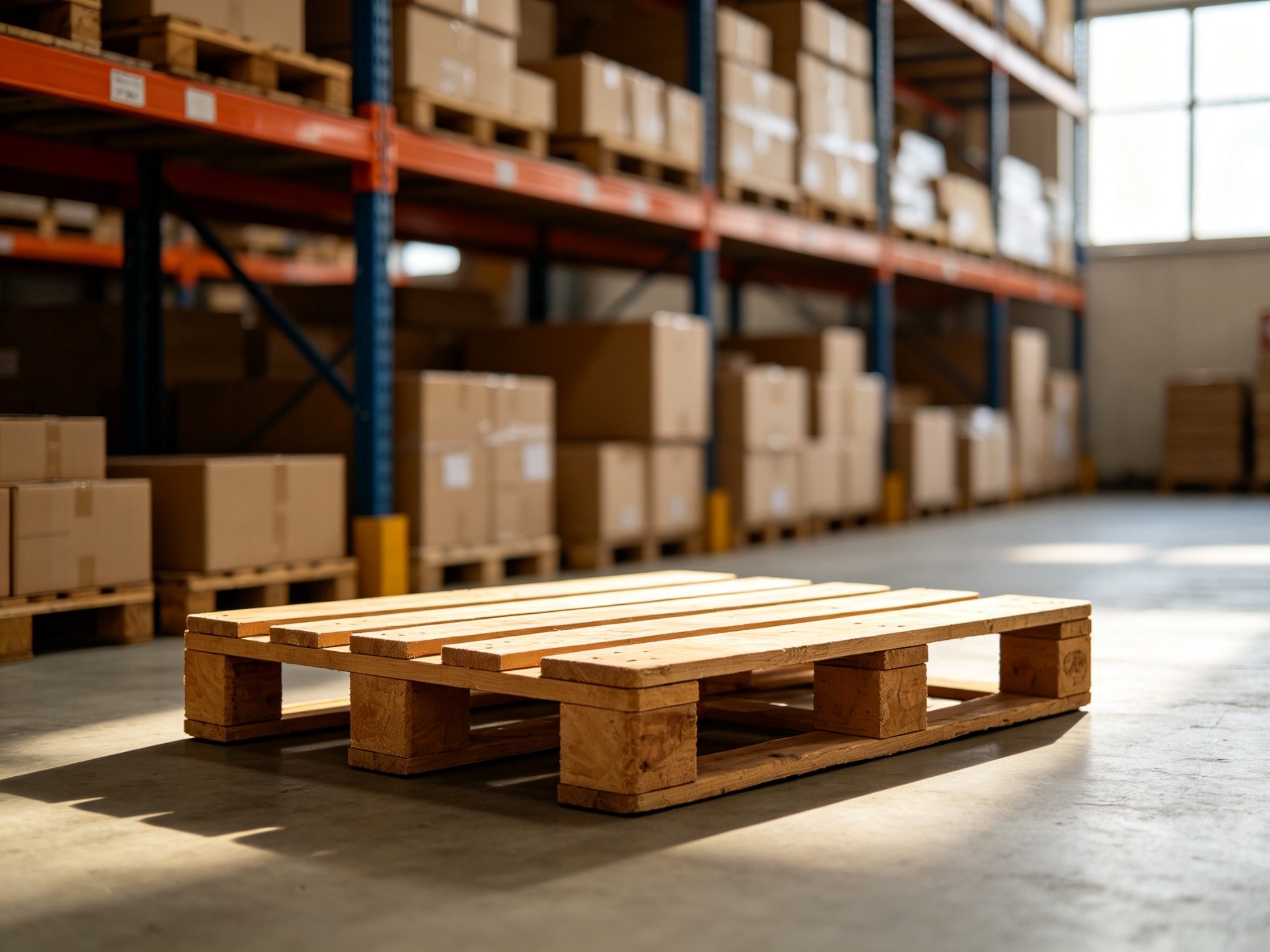 wooden pallet production