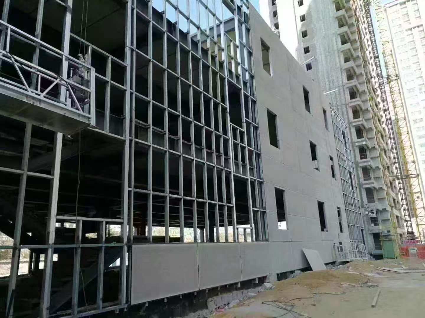 抗爆墙板生产实拍