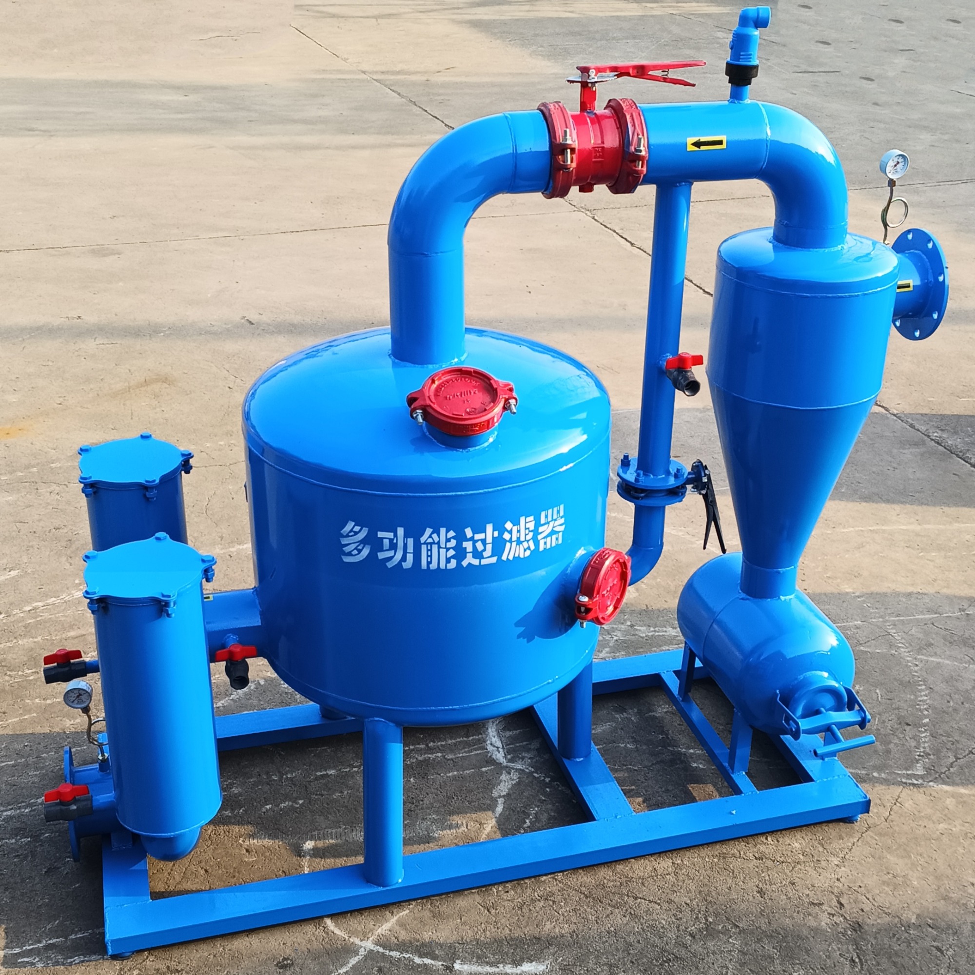 Sand filter equipment