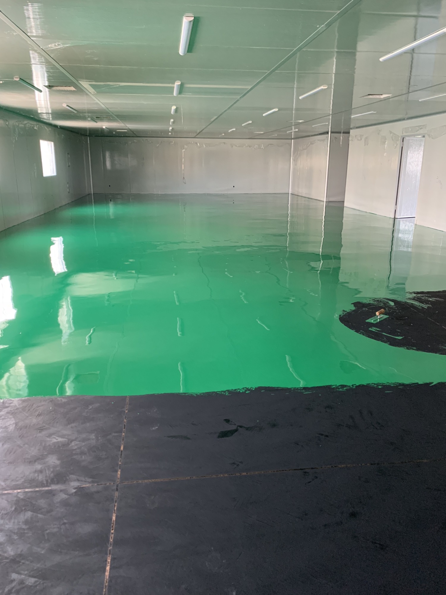 地坪施工工艺示意