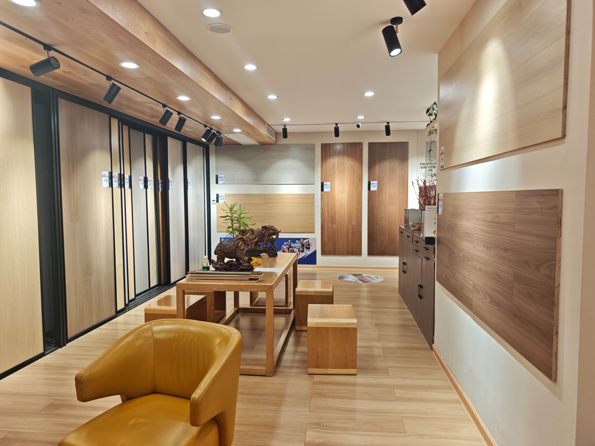轻奢风格室内门实景