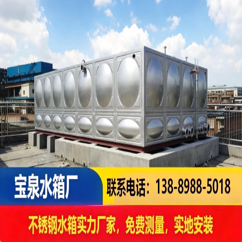 不锈钢消防水箱应用场景示意图
