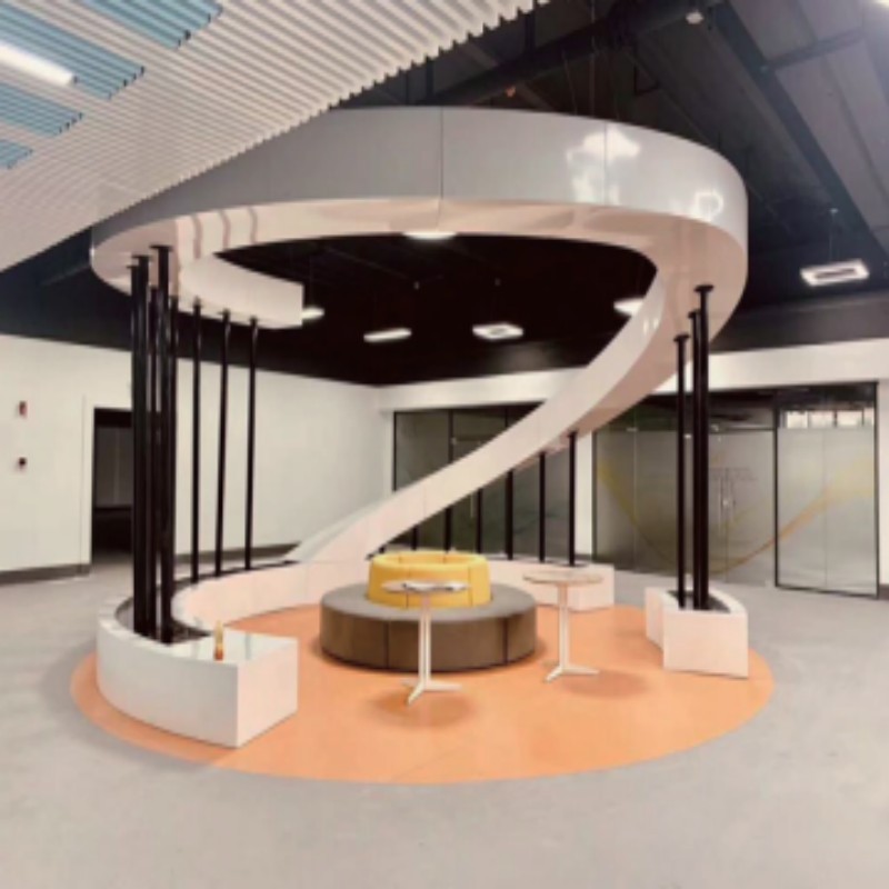 弧型铝单板工程案例展示