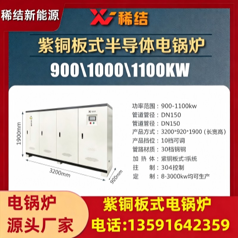 电锅炉技术参数展示