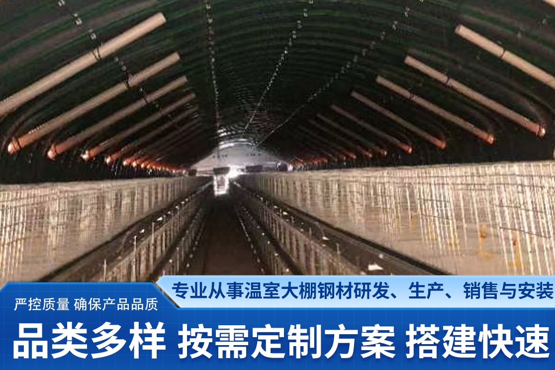 温室大棚施工现场