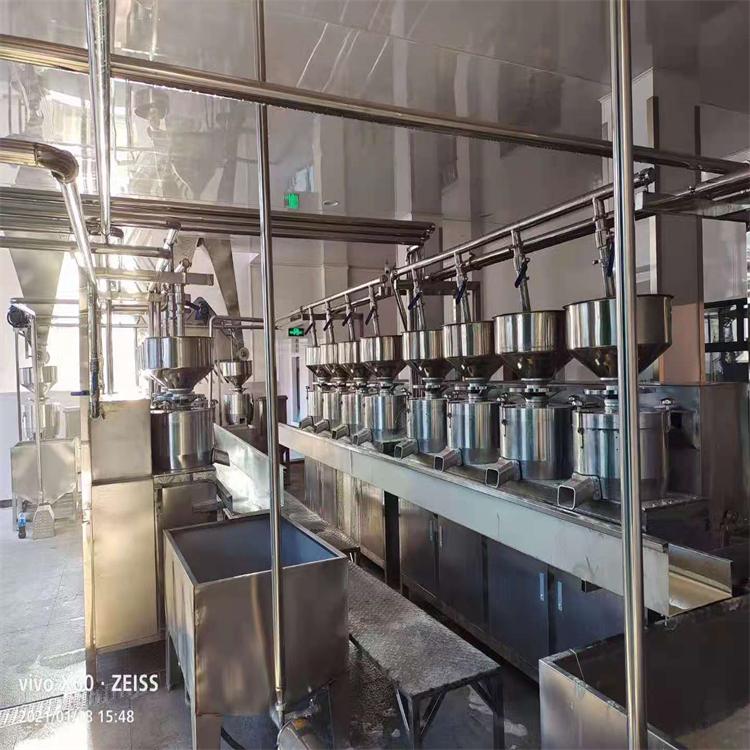 微压煮浆设备生产线实拍