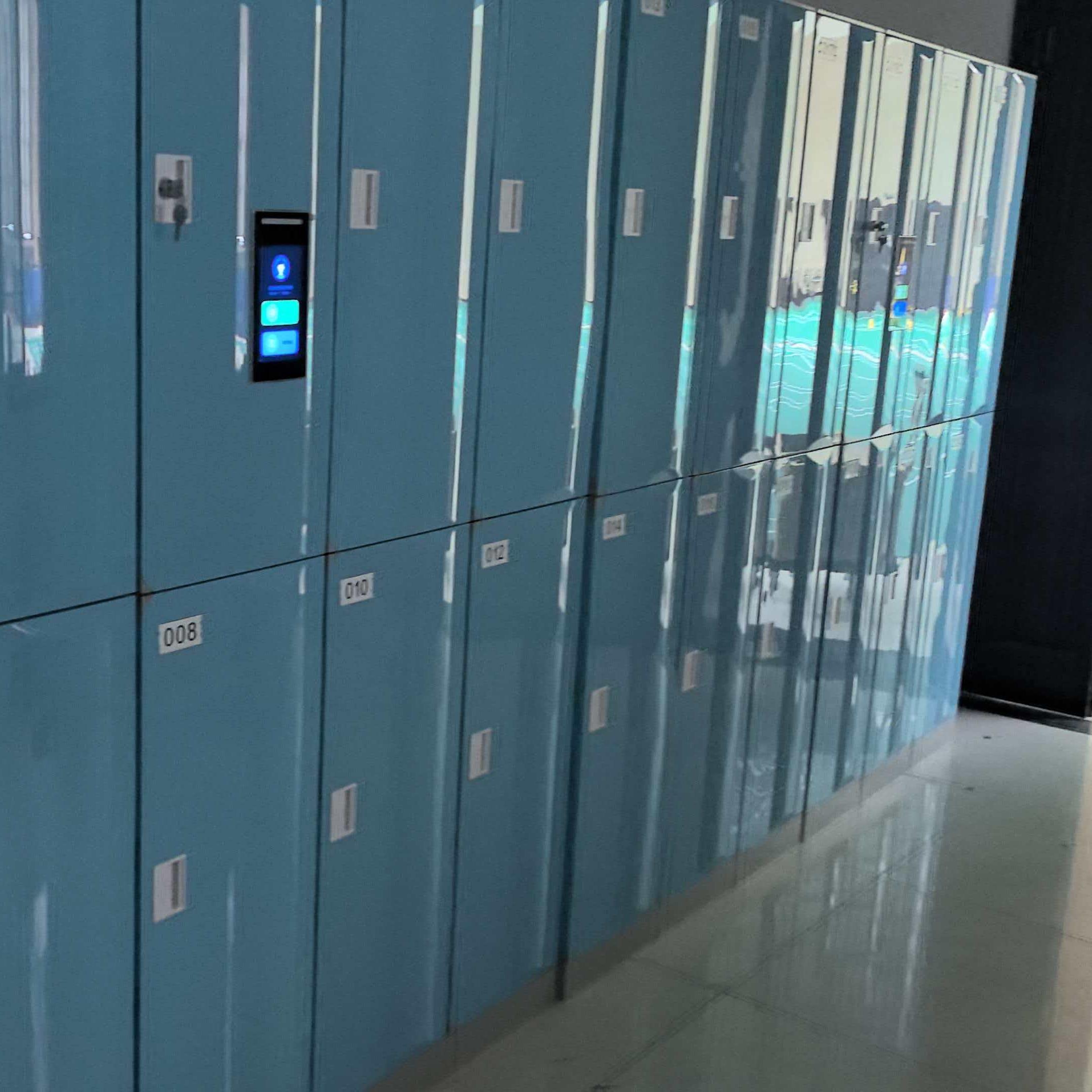 矿用智能更衣柜实际应用示意