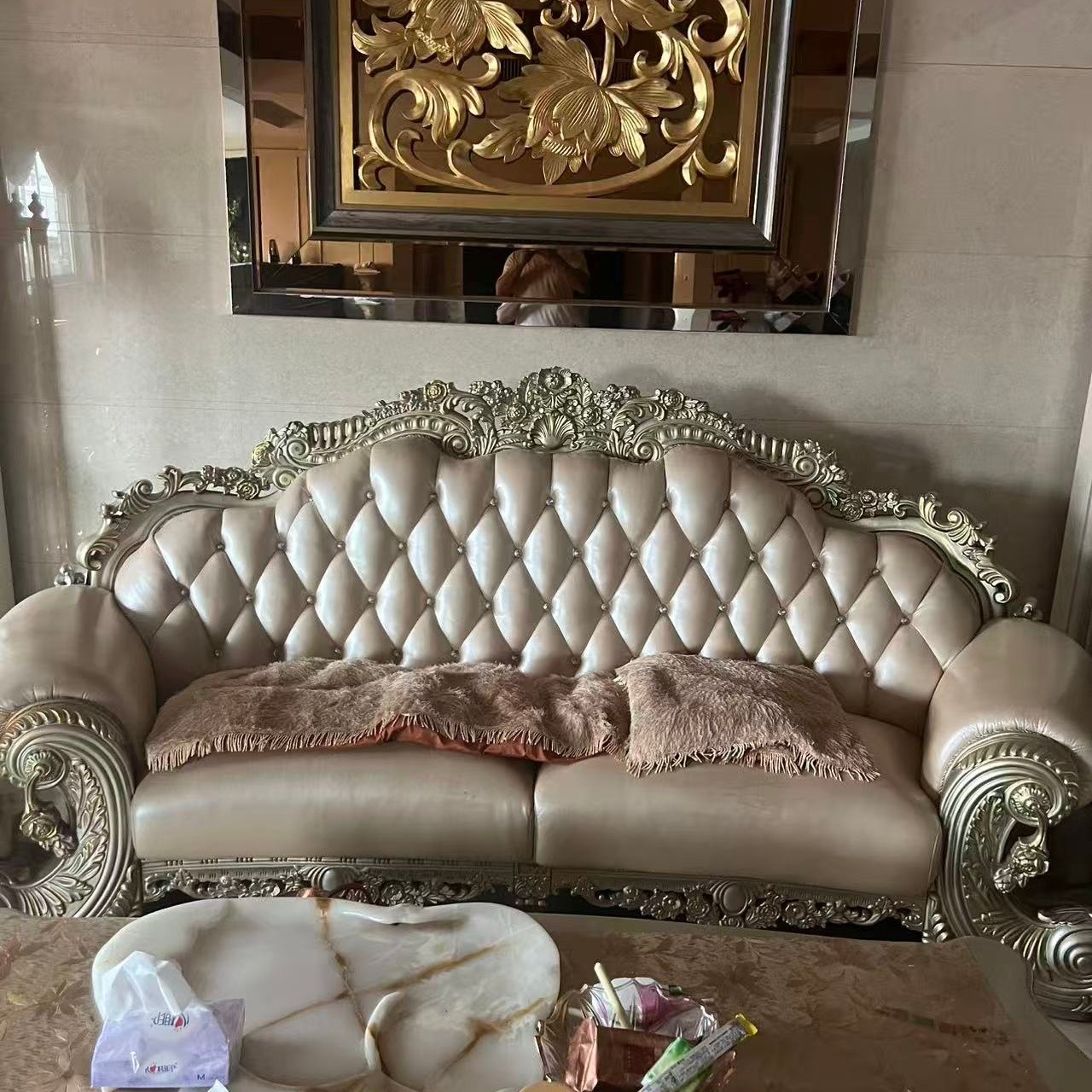 软包翻新施工现场参考