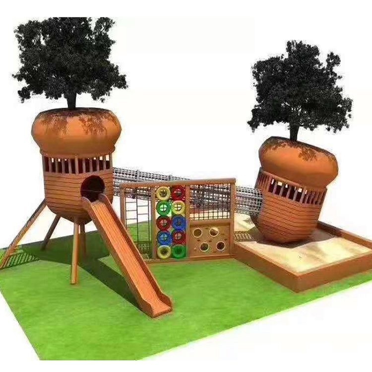 户外滑梯应用场景展示