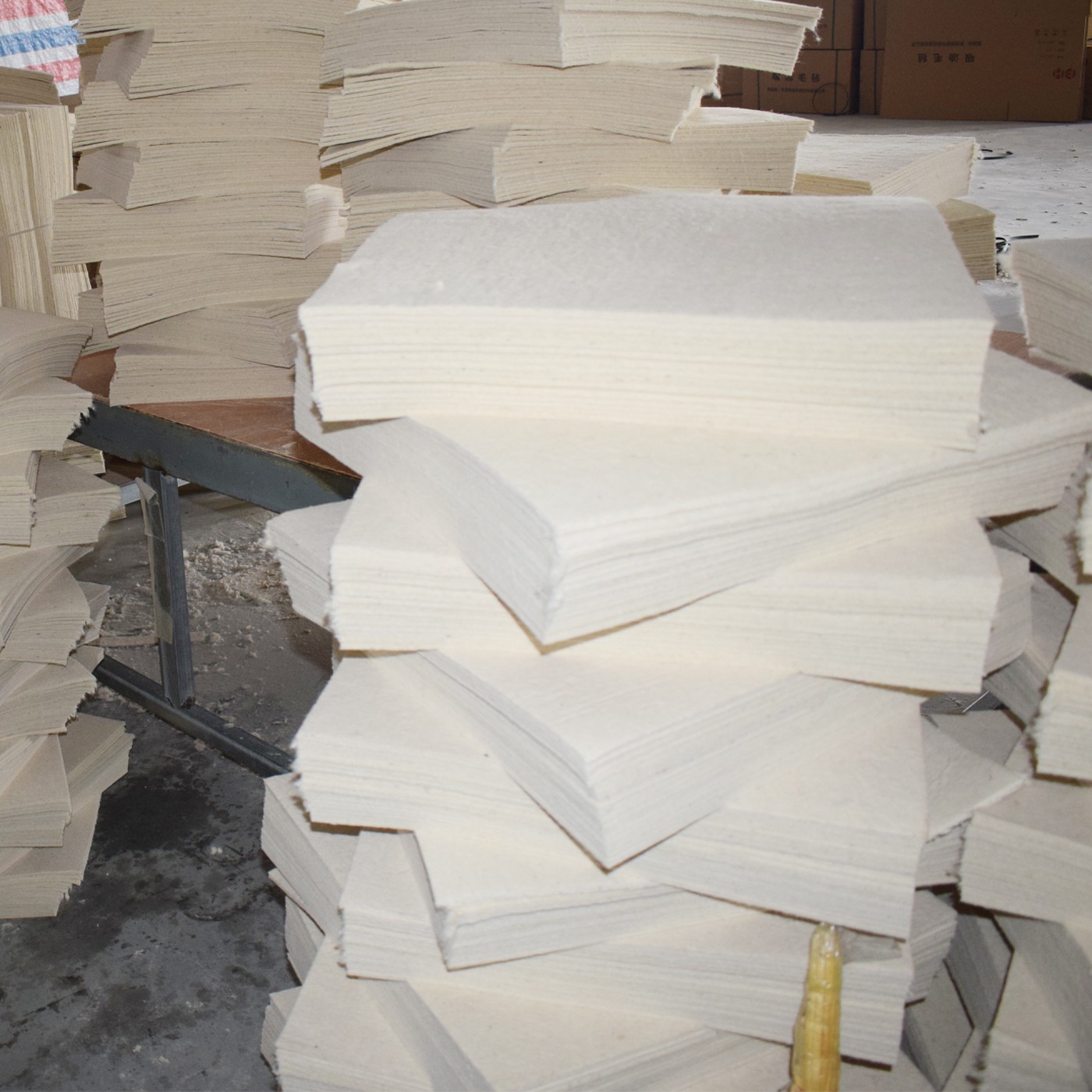 Industrial Felt Production