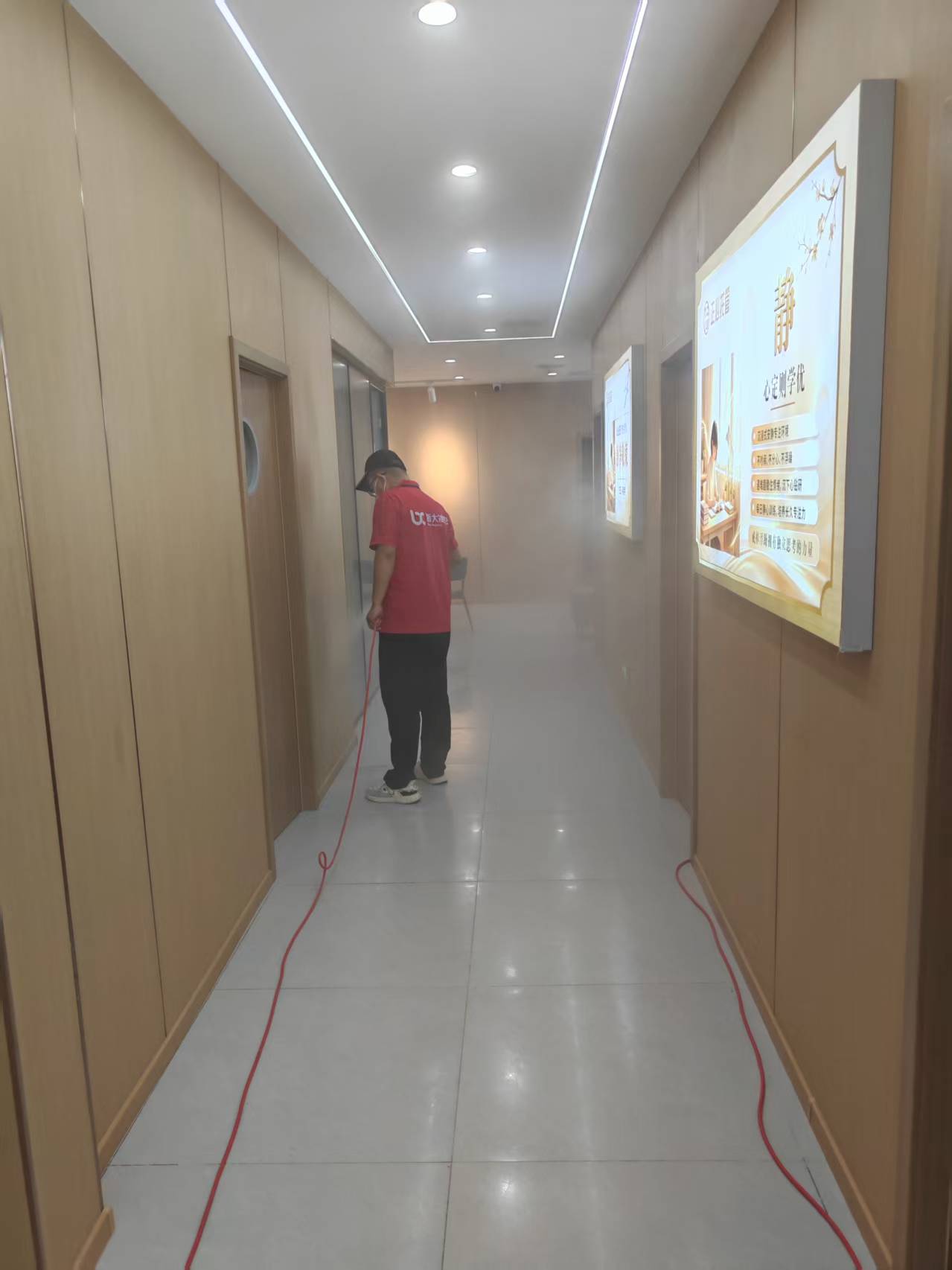 公共场所卫生检测采样作业现场