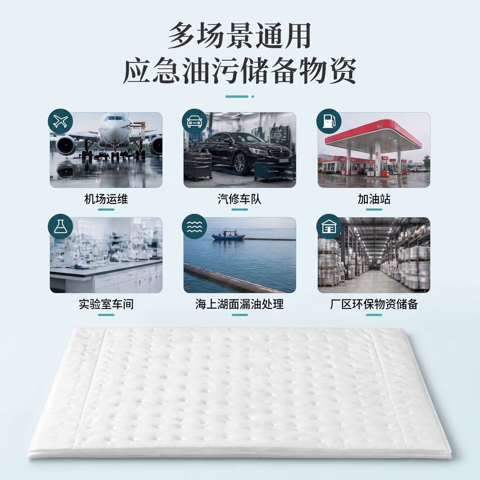 应急吸附材料实拍