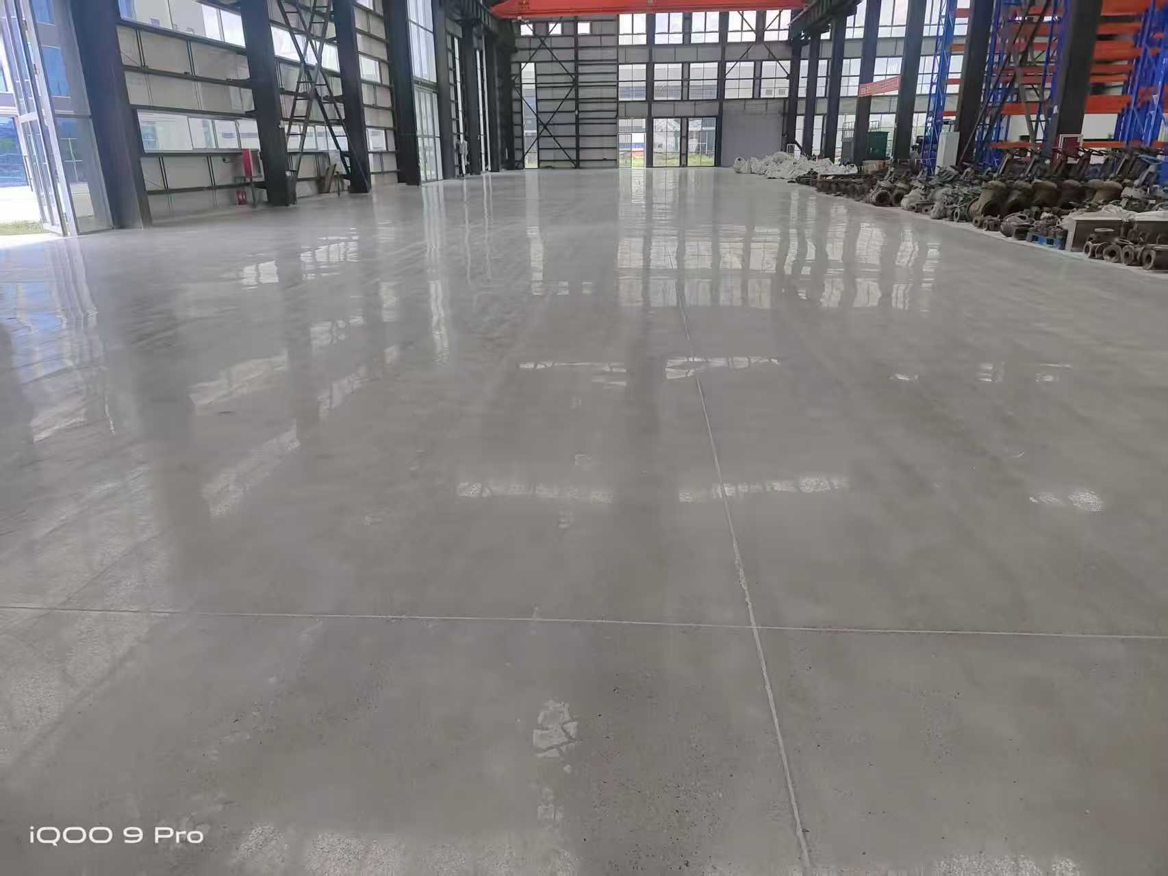 地坪施工工艺示意