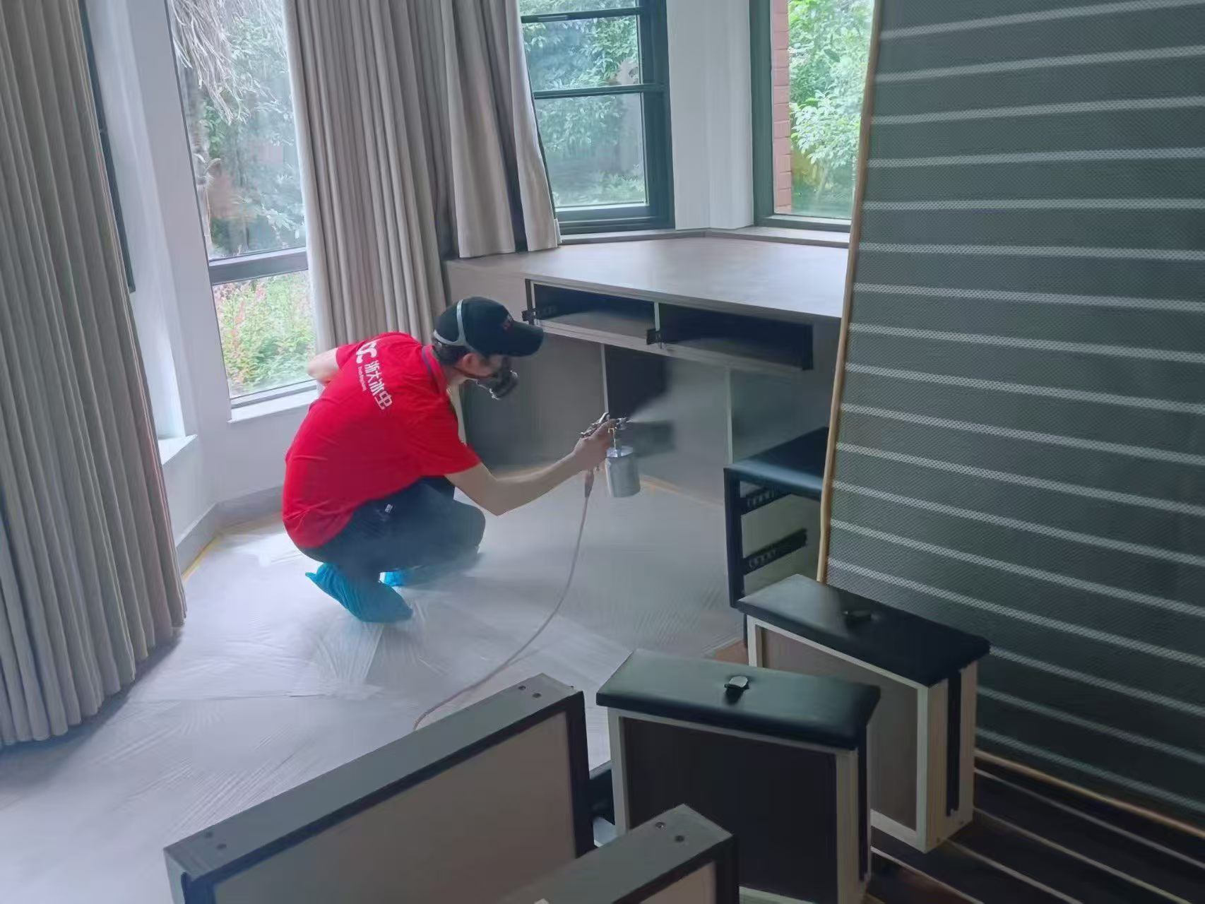 室内环境监测采样作业