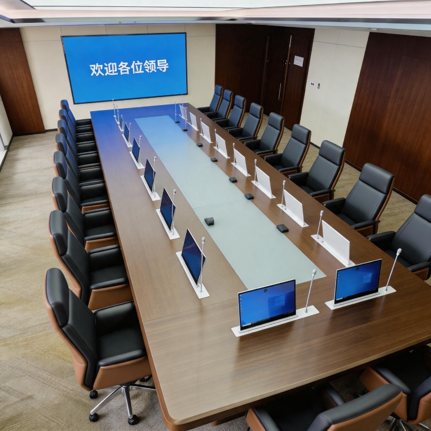 无纸化会议终端部署效果