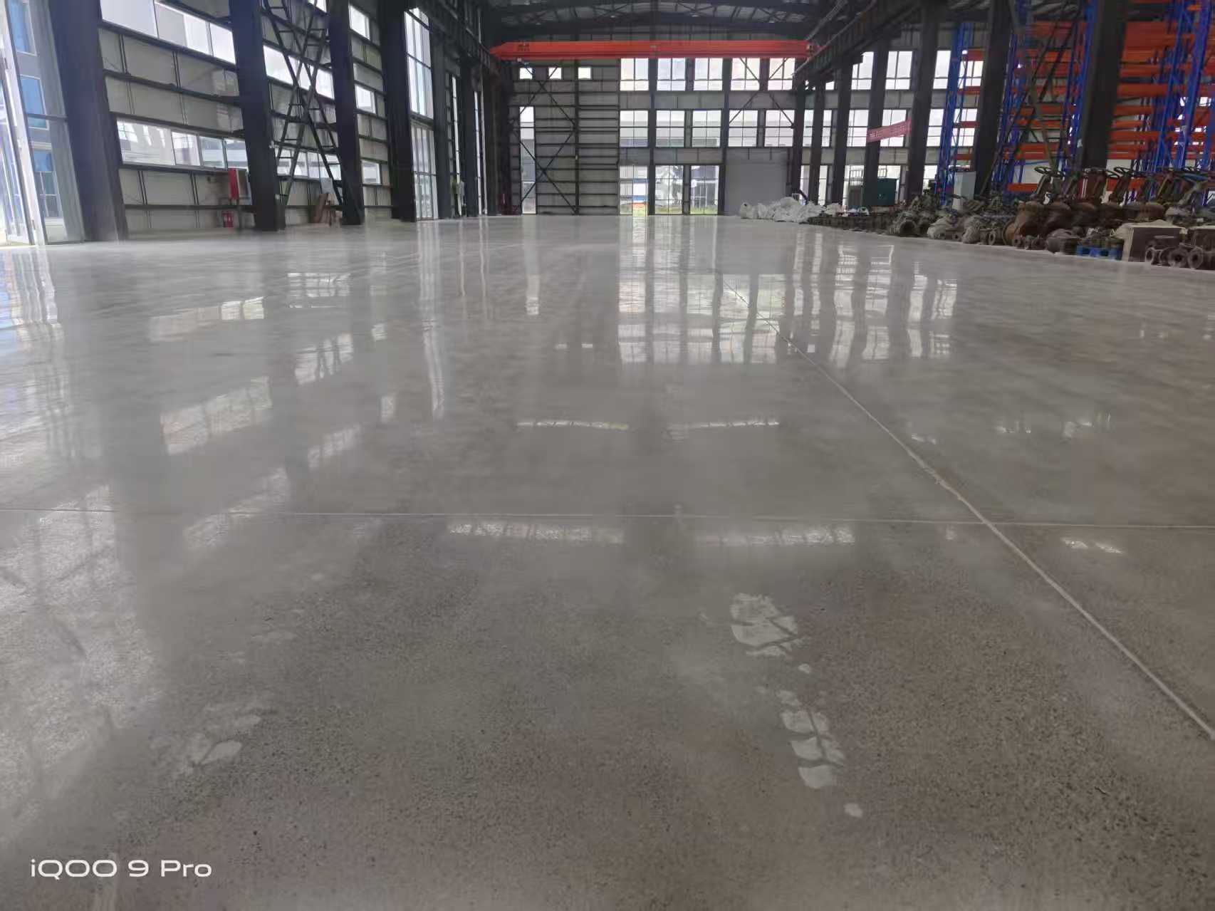 环氧地坪施工现场
