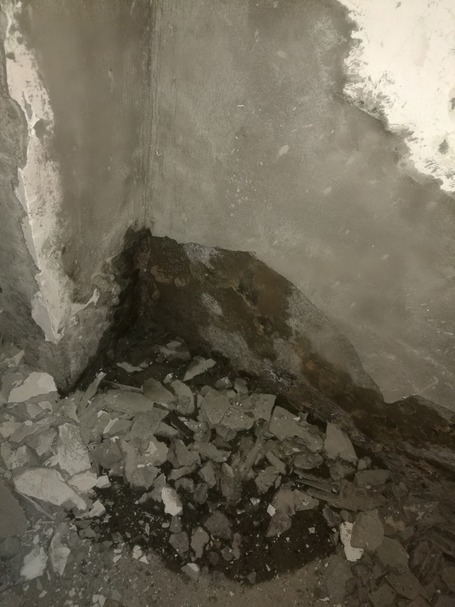 水池防水施工现场