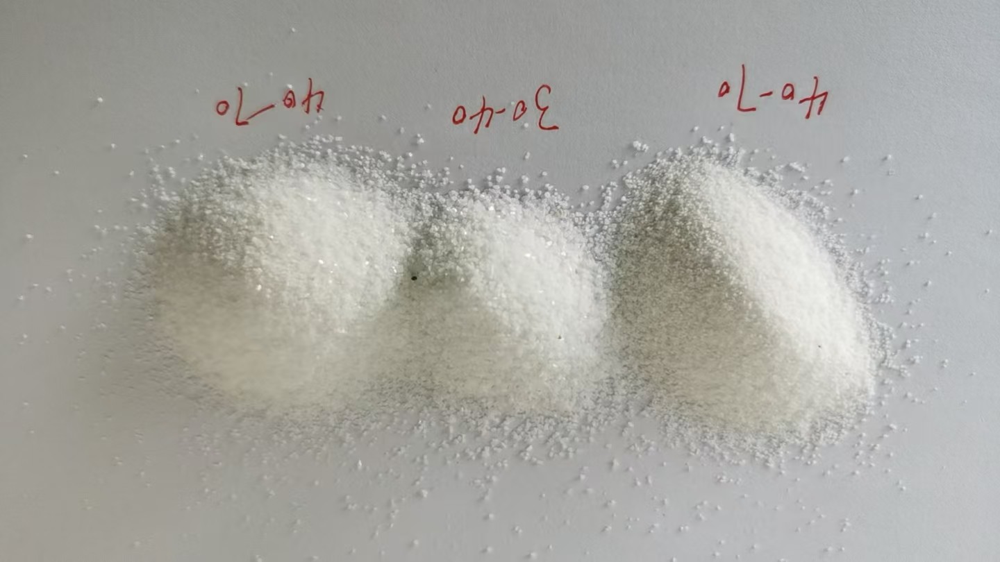 精制石英砂生产实景图