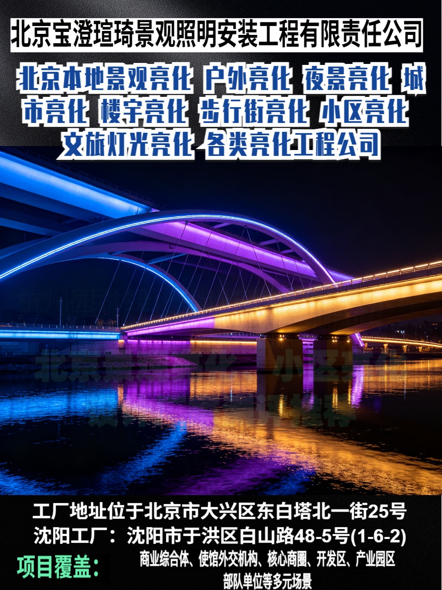 景区灯光秀现场实景